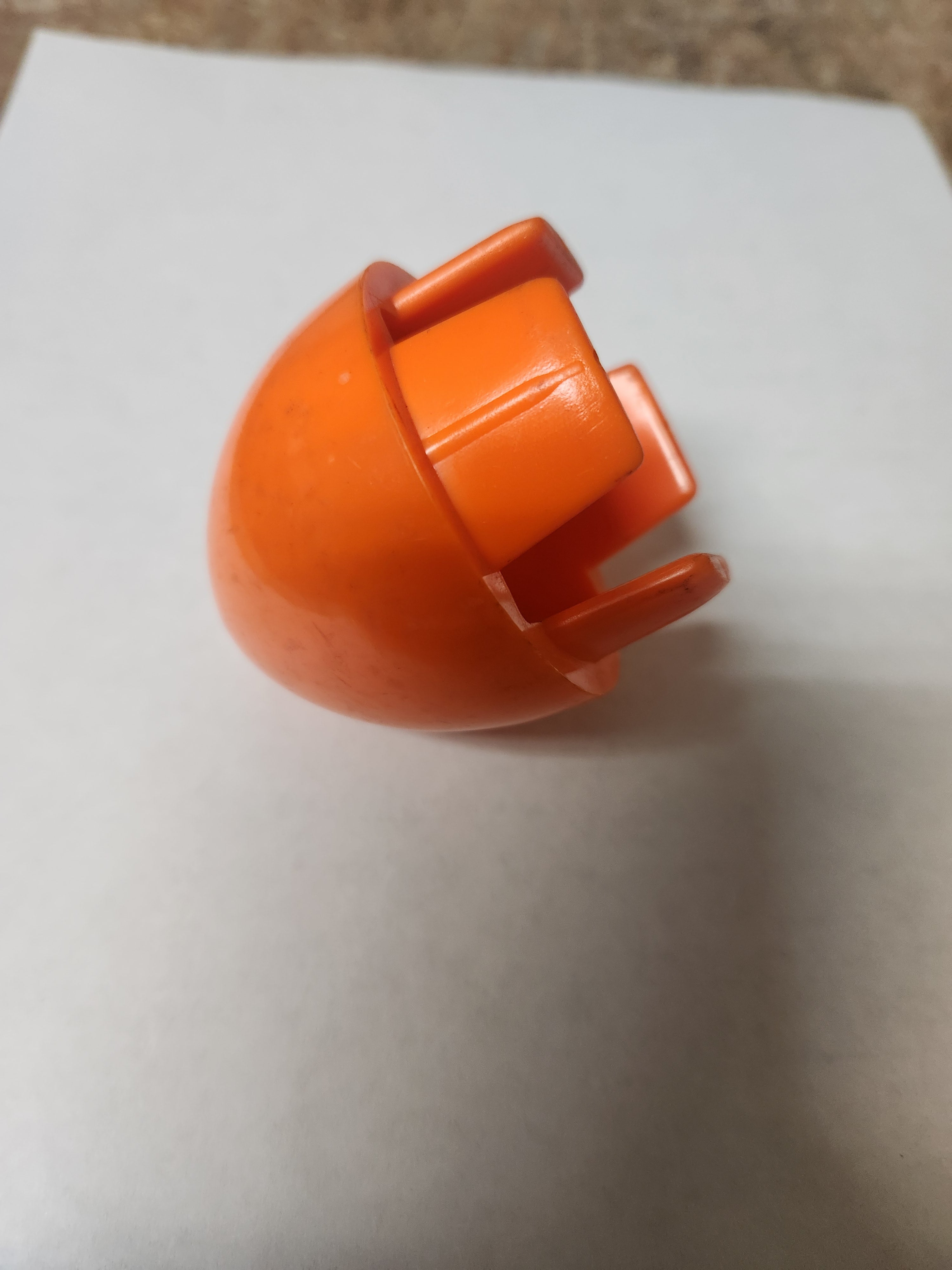 Orange Cap for PVC load Guide