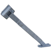 Winch Stand 2 Piece front Cuddler Galvanized