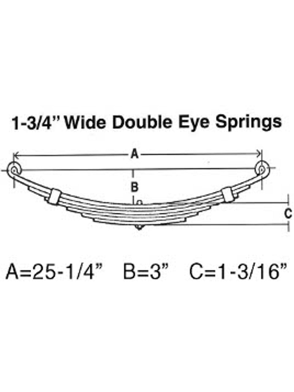5-leaf double eye spring