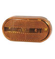 Amber Side Light w/Reflector