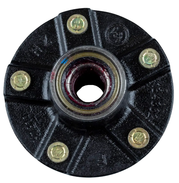 Idler Hub 2500lb Axles Grease Zerks & Bearings Installed