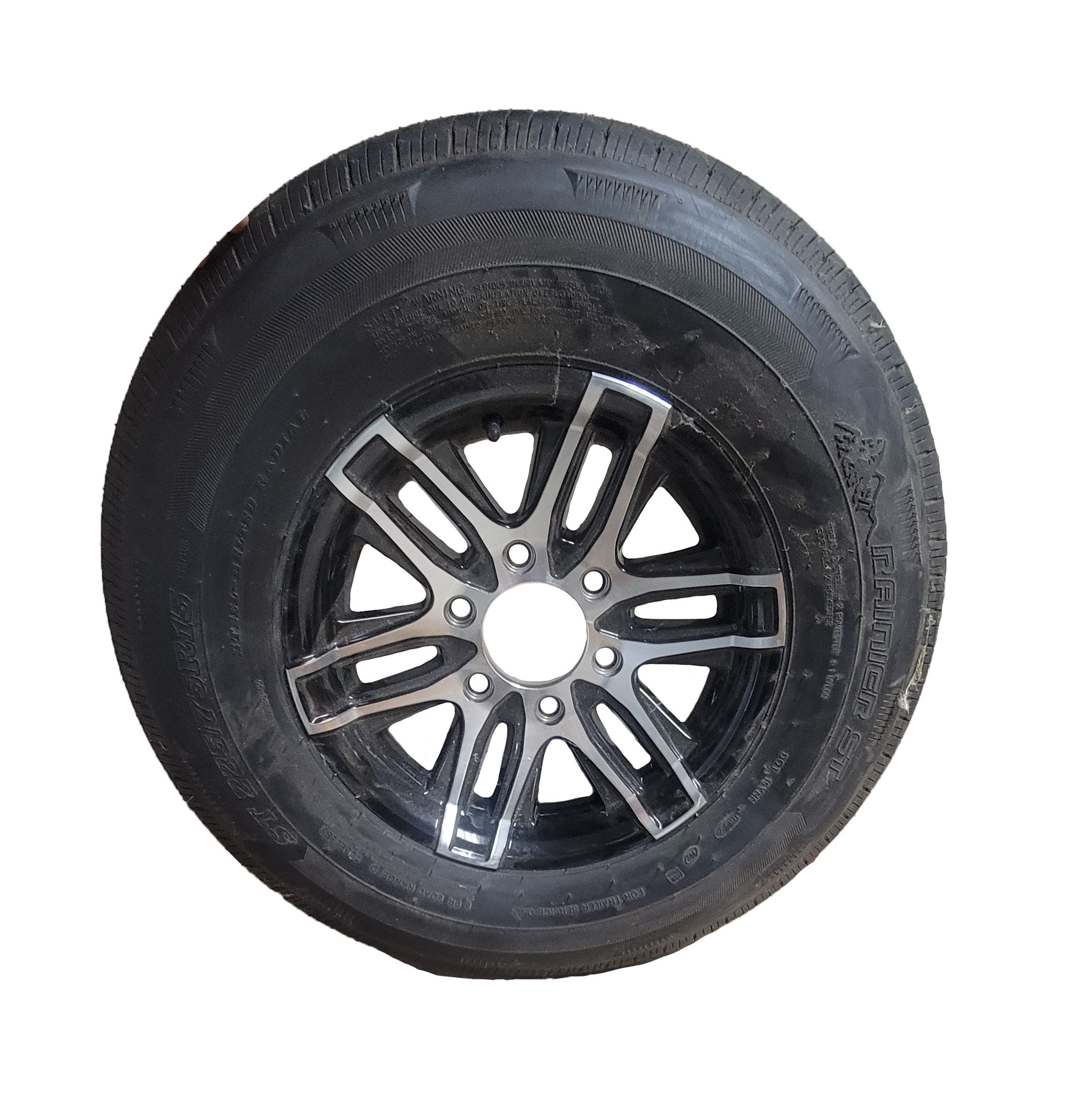 ST225/75R15 Aluminum Wheel & Tire Altitude