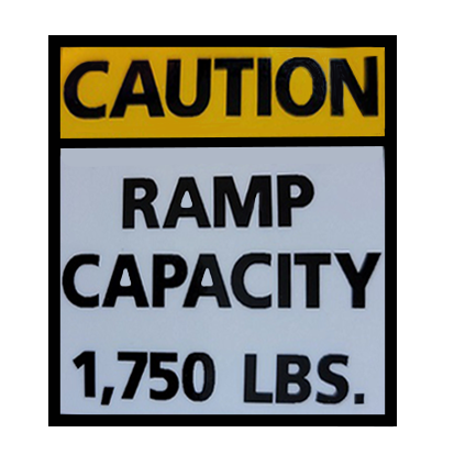 1750# Straight Ramp stickers