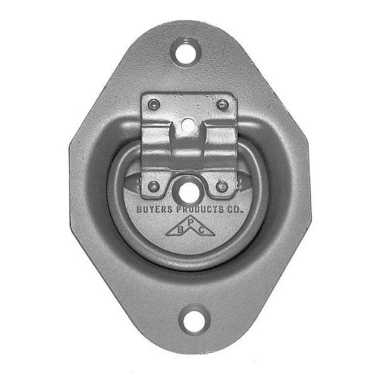 Tie Down Recessed D-rings 2 bolt